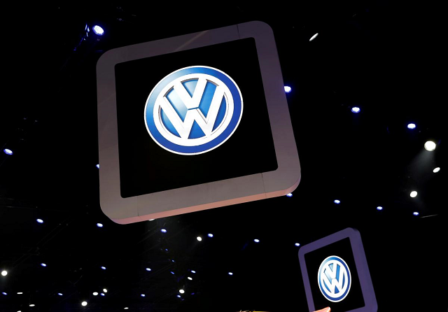 volkswagen logos are pictured during the media day of the salao do automovel international auto show in sao paulo brazil november 6 2018 photo reuters volkswagen logos are pictured during the media day of the salao do automovel international auto show in sao paulo brazil november 6 2018 photo reuters