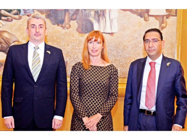 belgian delegation welcomed to pakistan