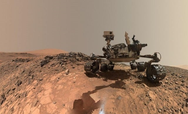 a self portrait of nasa 039 s curiosity rover taken on mars on june 7 2018 photo afp a self portrait of nasa 039 s curiosity rover taken on mars on june 7 2018 photo afp