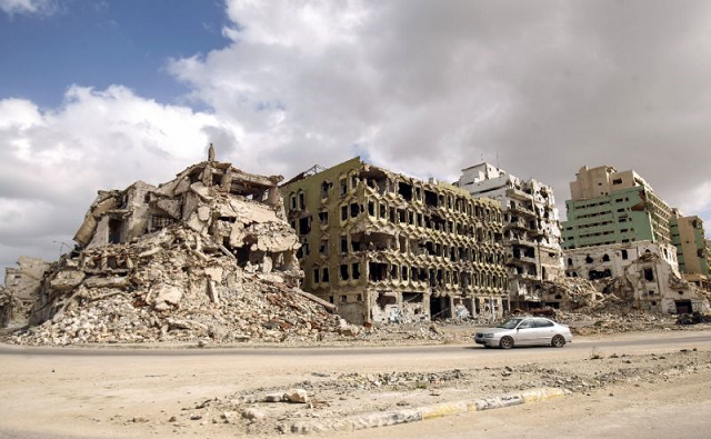 a picture taken february 15 2018 shows a view of destroyed buildings along the seaside promenade of libya 039 s eastern city of benghazi near the courthouse where demonstrations first broke in february 2011 protesting against the rule of muammar gaddafi photo afp a picture taken february 15 2018 shows a view of destroyed buildings along the seaside promenade of libya 039 s eastern city of benghazi near the courthouse where demonstrations first broke in february 2011 protesting against the rule of muammar gaddafi photo afp