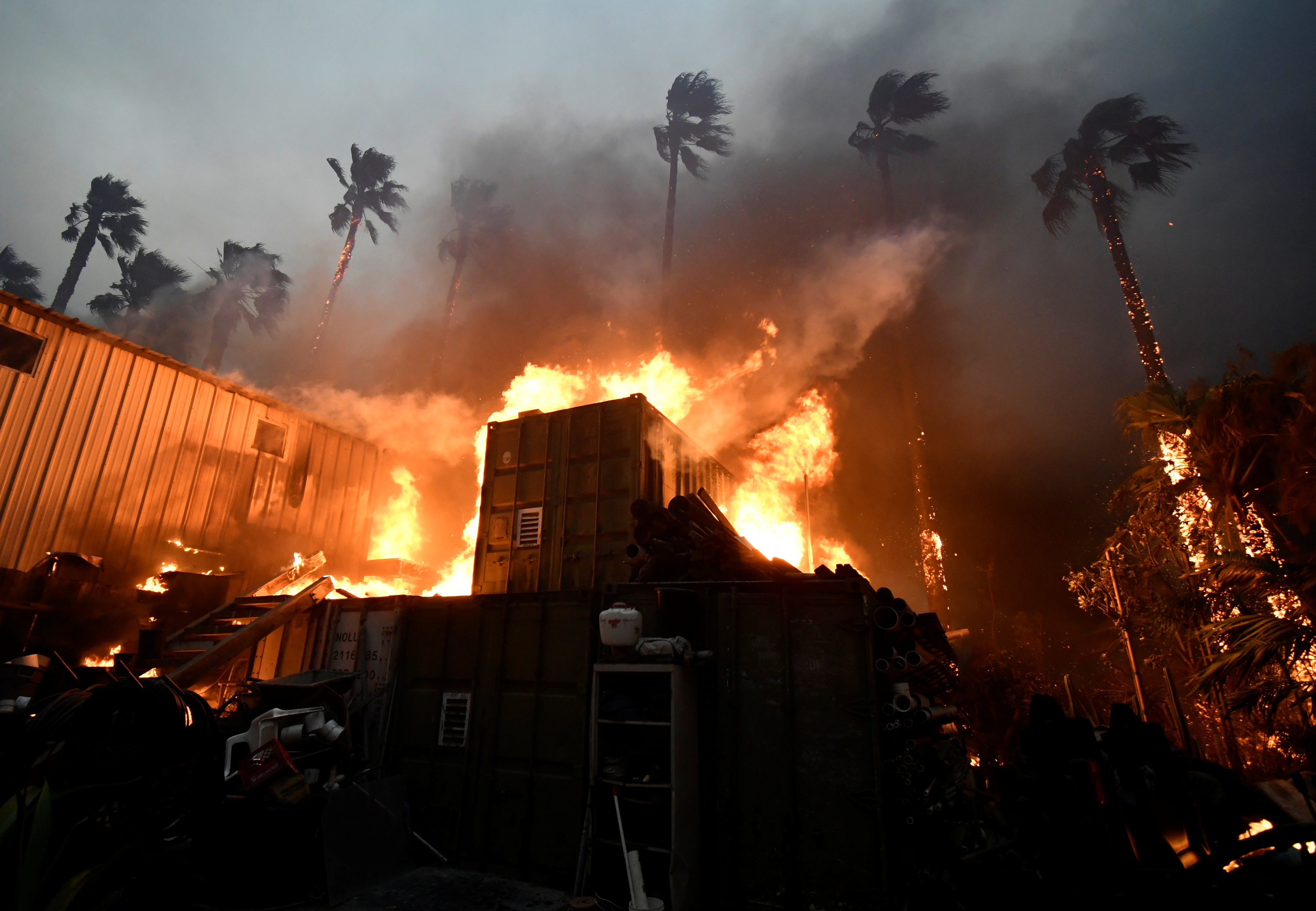 a home is engulfed in flames during the woosley fire in malibu california us photo reuters