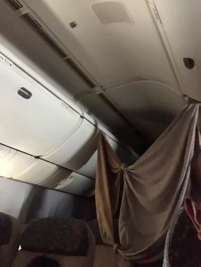 photos of the blankets used by passengers soon went viral on social media photo express photos of the blankets used by passengers soon went viral on social media photo express