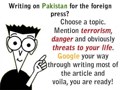 how to write an article on pakistan for the foreign press