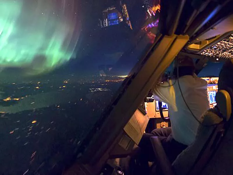 christiaan 35 has flown all over the world and ensures he carries his camera on board with him to share amazing natural views he witnesses at 30 000ft and above photo mail online
