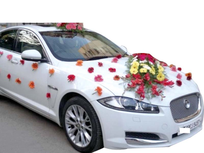 Wedding Season Flower Business Thrives As Demand For Decorated Wedding Cars Rises