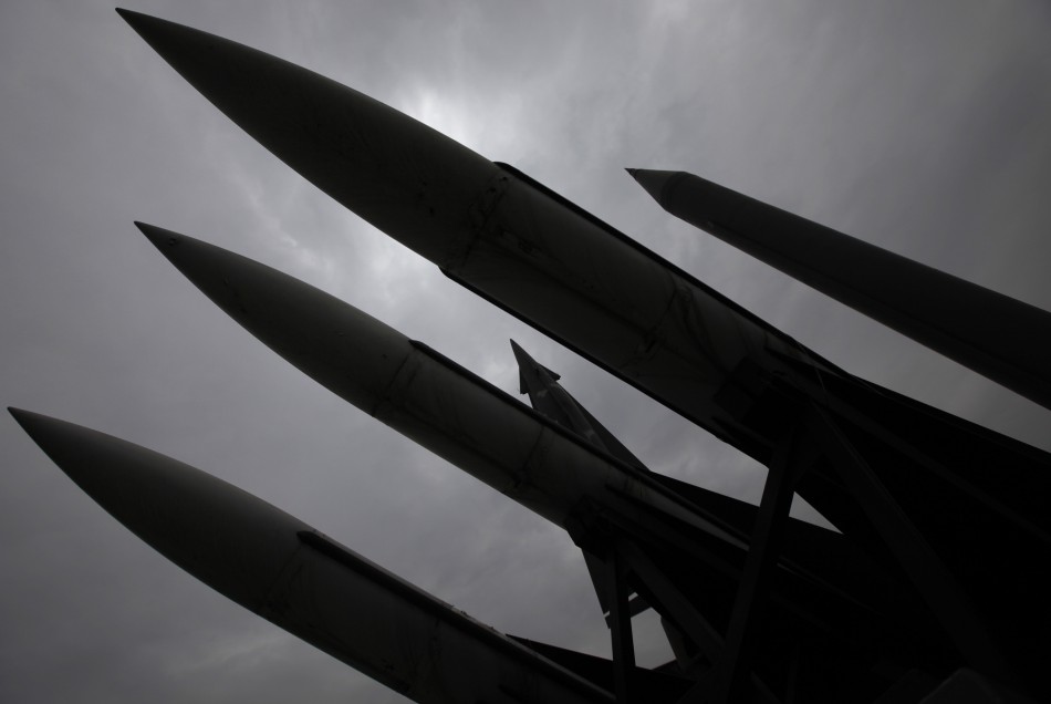 a photo of missiles photo reuters