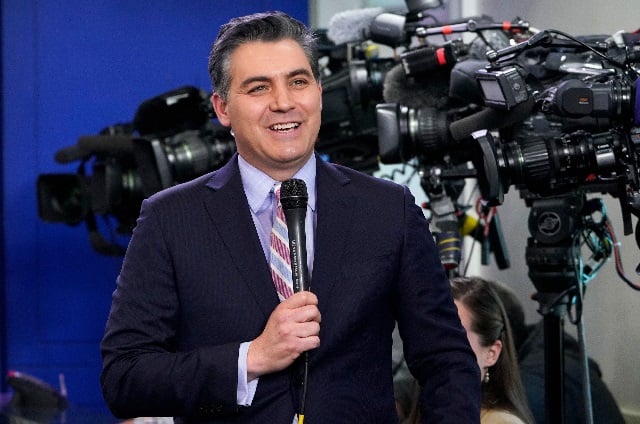 jim acosta   photo afp