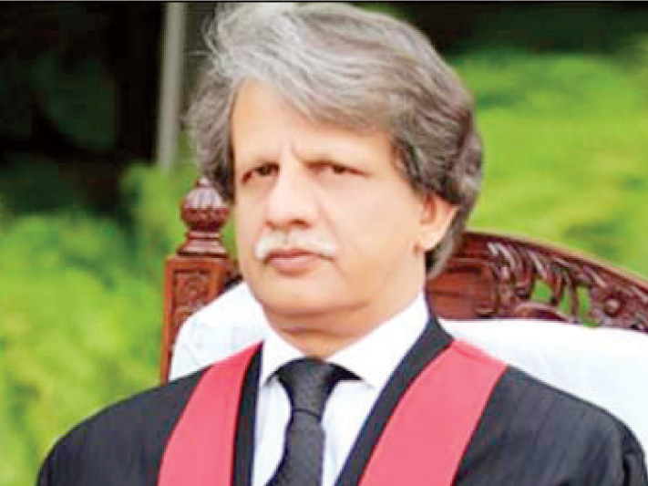 file photo of justice sheikh azmat saeed photo file