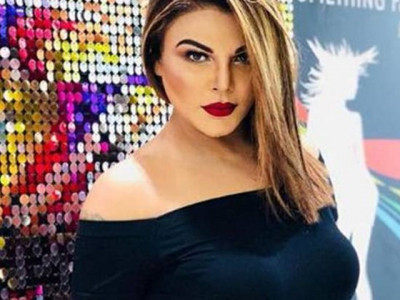 rakhi sawant challenges wrestler ends up in hospital