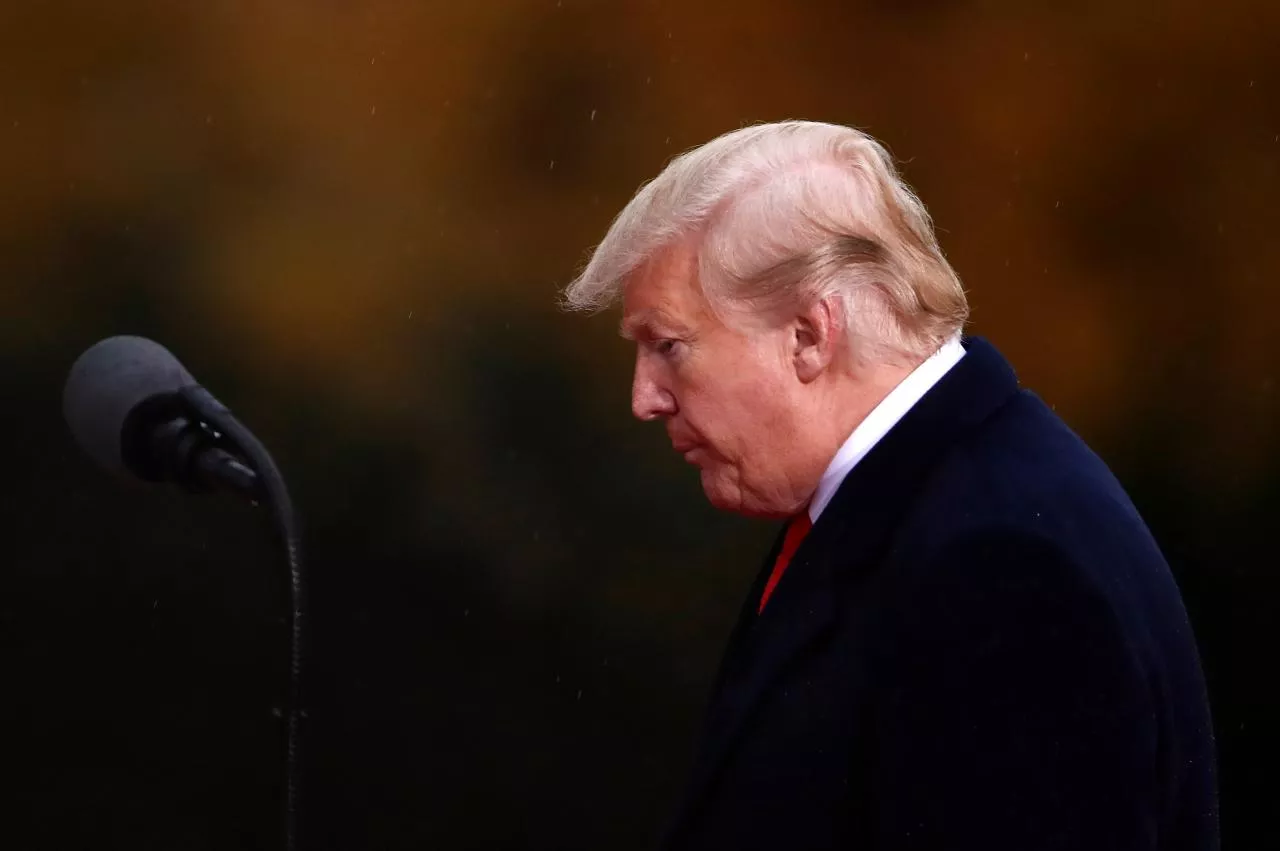 us president donald trump visits the suresnes american cemetery as part of the paris commemoration ceremony for armistice day 100 years after the end of the first world war france photo reuters us president donald trump visits the suresnes american cemetery as part of the paris commemoration ceremony for armistice day 100 years after the end of the first world war france photo reuters