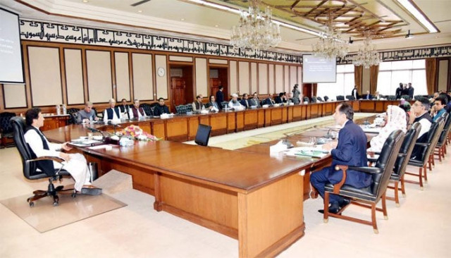 file photo of pm imran khan chairing federal cabinet meeting photo pid file photo of pm imran khan chairing federal cabinet meeting photo pid