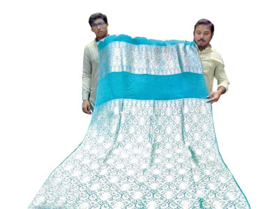 silk route weaving through the streets of banaras town silk route weaving through the streets of banaras town