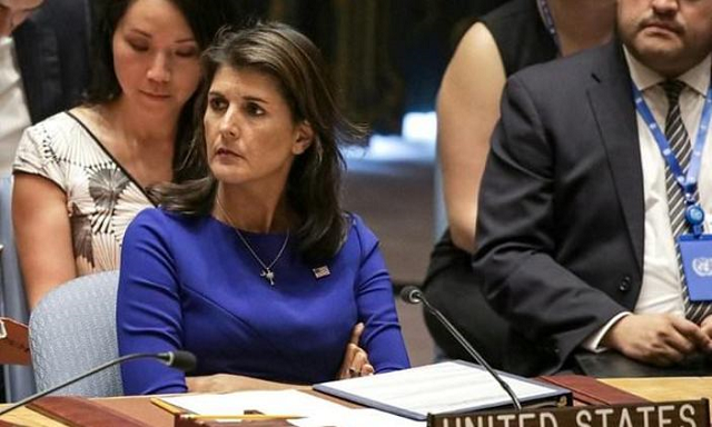 united states ambassador to the un nikki haley photo afp united states ambassador to the un nikki haley photo afp