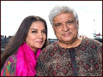 javed akhtar shabana azmi arrive in lahore javed akhtar shabana azmi arrive in lahore