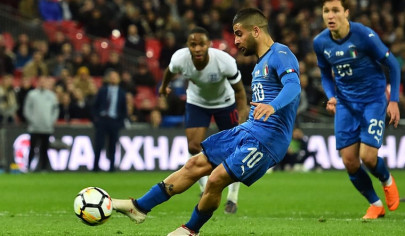 insigne takes center stage as italy plan redemption