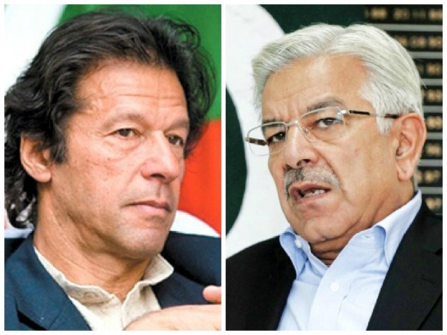 khawaja asif predicts a u turn on pm imran 039 s u turn statement soon file photos