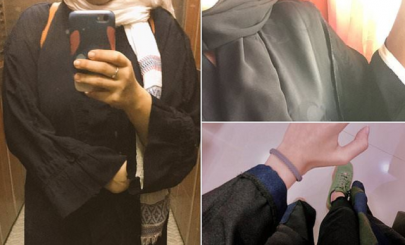 saudi women mount inside out abaya protest saudi women mount inside out abaya protest