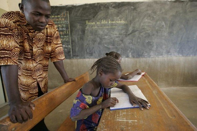more than three years of assaults and threats by militants have led to the closure of more than 300 schools in the west african nation photo afp more than three years of assaults and threats by militants have led to the closure of more than 300 schools in the west african nation photo afp
