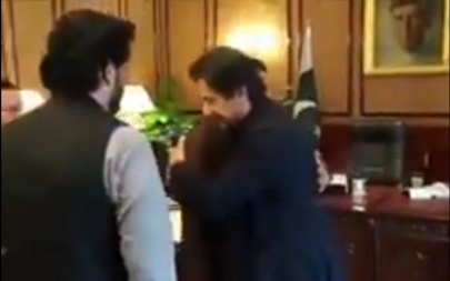 pm imran meets martyred sp dawar s family