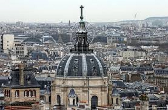 a city view shows the dome at la sorbonne university as part of the skyline in paris france march 30 2016 reuters file