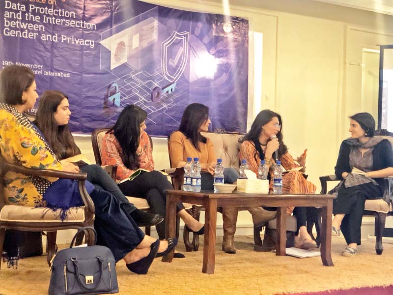 a panel holds discussion during national conference on data protection photo express