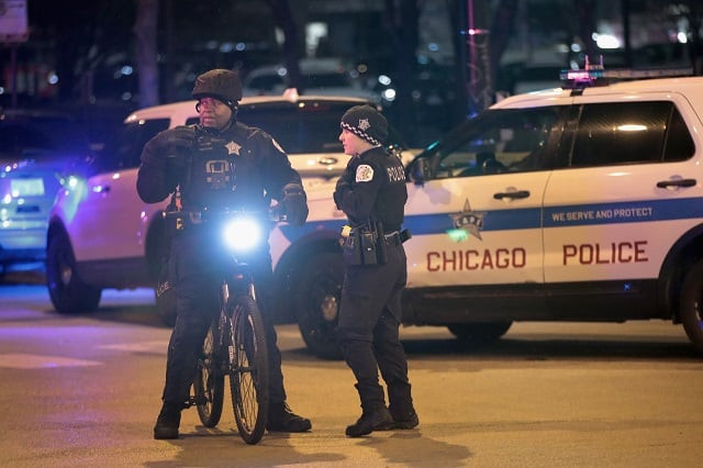 police secure an area around mercy hospital after a gunman opened fire on november 19 2018 in chicago illinois a police officer the gunman and at least two hospital workers were killed during the incident photo afp police secure an area around mercy hospital after a gunman opened fire on november 19 2018 in chicago illinois a police officer the gunman and at least two hospital workers were killed during the incident photo afp