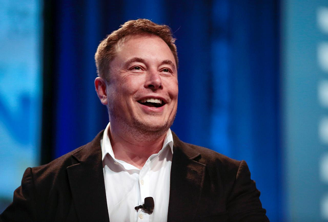 tesla and spacex ceo elon musk speaks with los angeles mayor ken garcetti unseen in a quot fireside chat quot at the national league of cities nlc 2018 city summit in los angeles california us november 8 2018 photo reuters