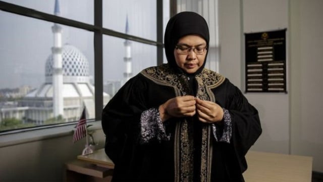 judge nenney shushaidah believes her robe demands immense responsibility photo courtesy bbc judge nenney shushaidah believes her robe demands immense responsibility photo courtesy bbc