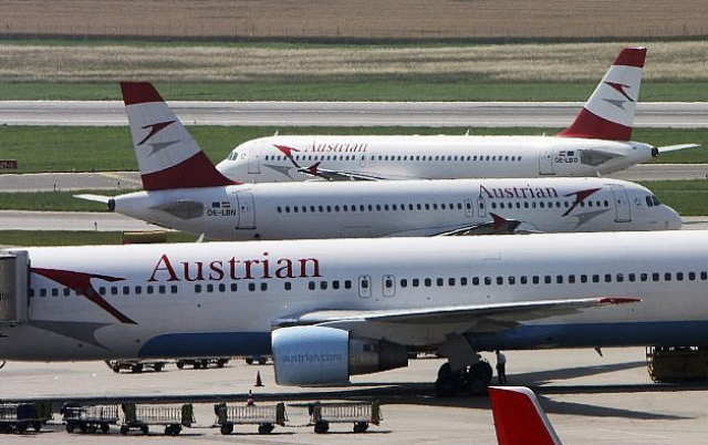 austria airlines photo afp austria airlines photo afp