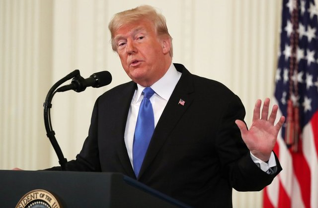 us president donald trump speaks during a news conference photo reuters