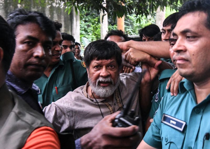 activist and photographer shahidul alam seen here in august 2018 has been freed from prison in dhaka after four previously unsuccessful bail applications photo afp