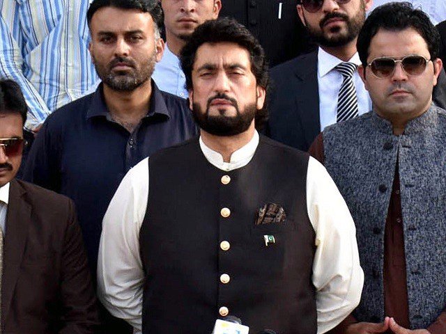 minister of state for interior shehryar afridi photo express