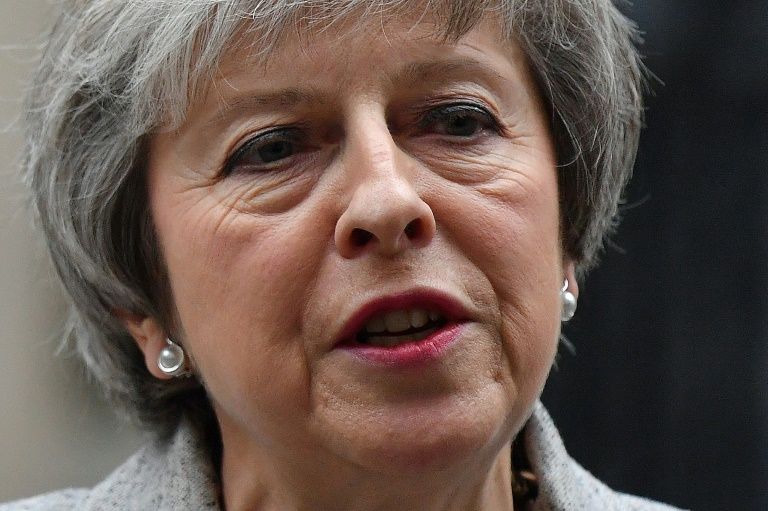 britain 039 s prime minister theresa may refuses to say whether or not she would resign if the british parliament eventually voed down the brexit deal with the eu photo afp