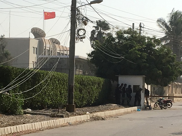 four arrested in connection with chinese consulate attack