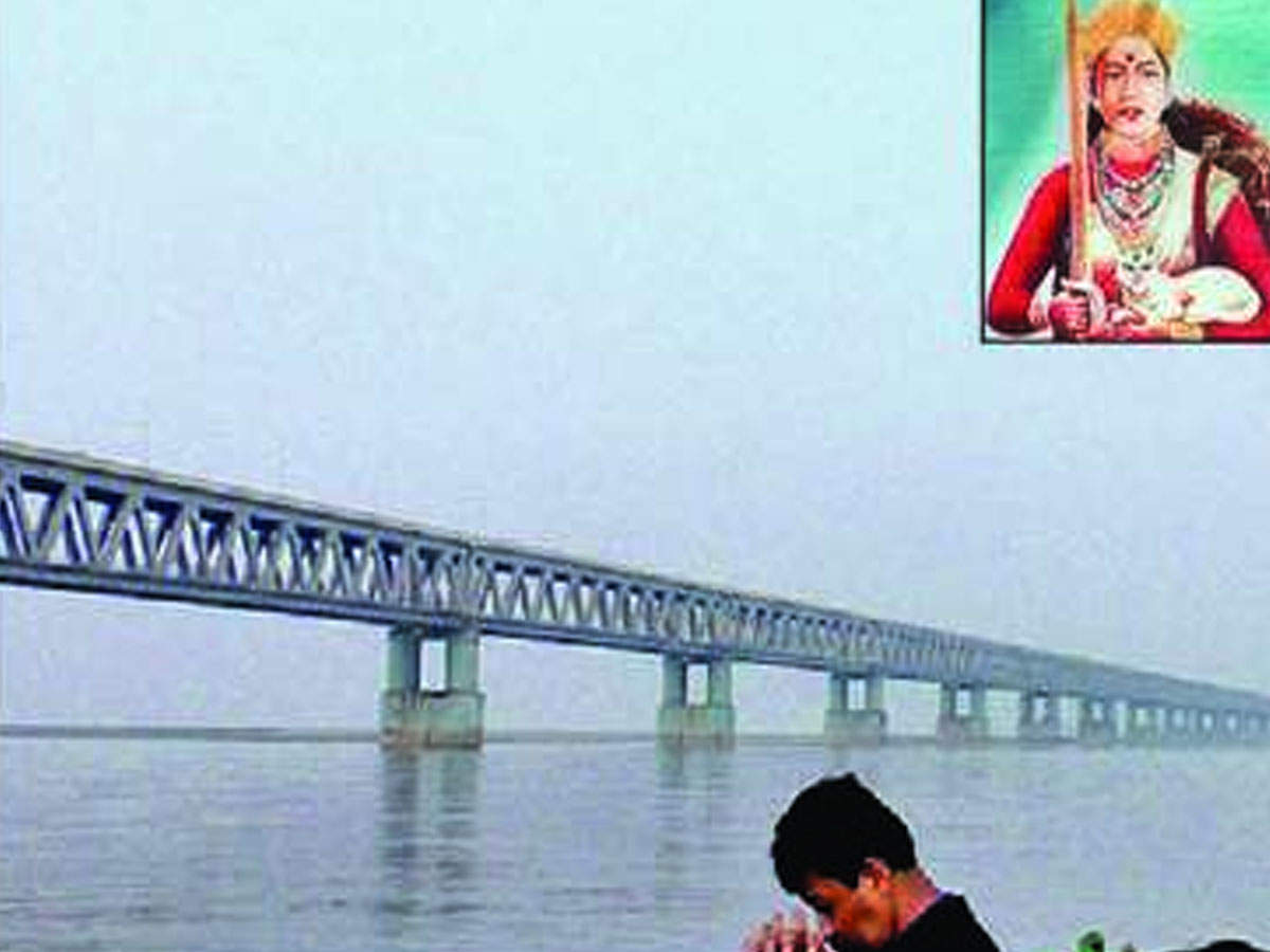 a view of the bogibheel bridge near dibrugarh chutia queen sati sadhani insert photo courtesy times of india