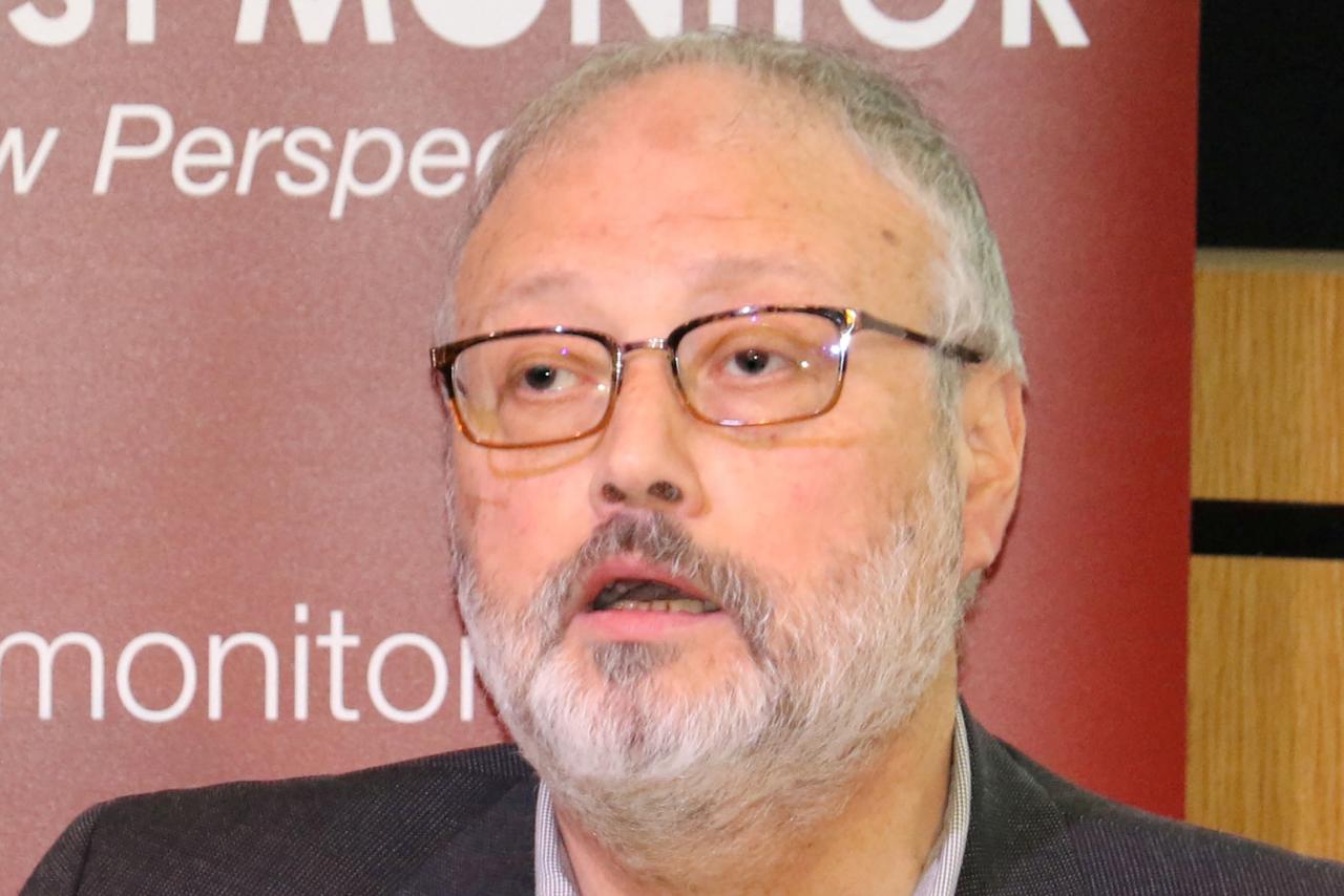 saudi dissident jamal khashoggi speaks at an event hosted by middle east monitor in london britain photo reuters