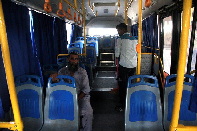 metro bus photo athar khan express