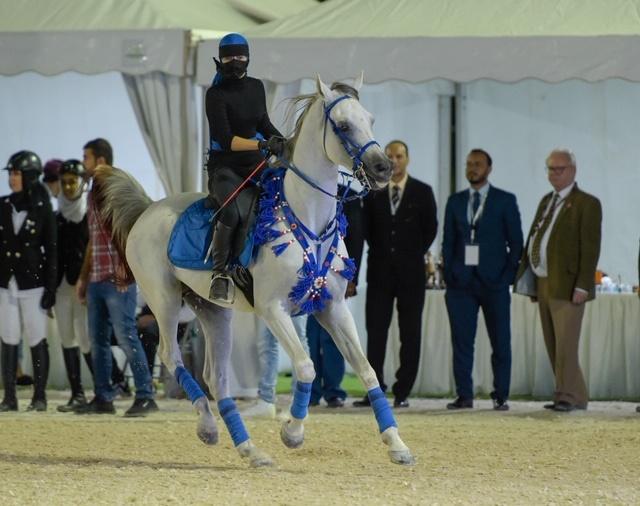 saudi women win hearts at international horse riding competition