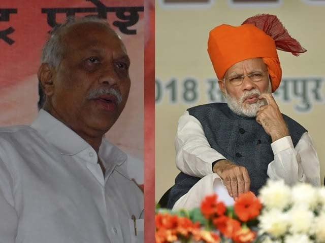 vilasrao muttemwar and narendra modi photo express file vilasrao muttemwar and narendra modi photo express file