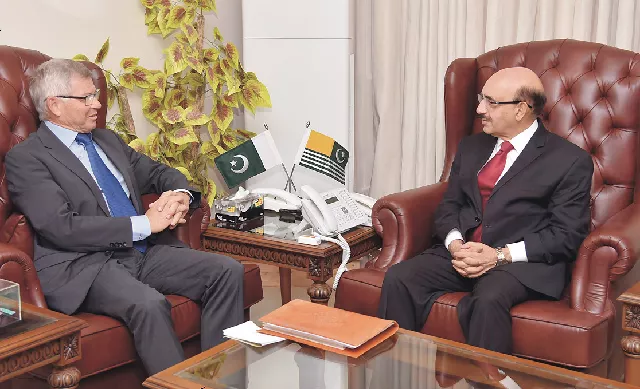 ajk president meets former prime minister of norway kjell magne bondevik in muzaffarabad photo nni ajk president meets former prime minister of norway kjell magne bondevik in muzaffarabad photo nni