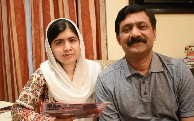 nobel laureate malala yousafzai with her father ziauddin yousafzai in mexico city photo courtesy malala fund nobel laureate malala yousafzai with her father ziauddin yousafzai in mexico city photo courtesy malala fund