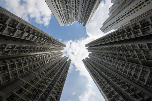 a general view of a government housing complex is pictured in hong kong on october 19 2018 photo afp a general view of a government housing complex is pictured in hong kong on october 19 2018 photo afp