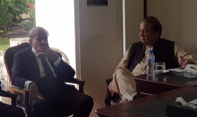 file photo of sharif brothers at opposition leader 039 s chambers in na photo express file photo of sharif brothers at opposition leader 039 s chambers in na photo express