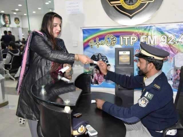 laila ali receiving her driving license photo express