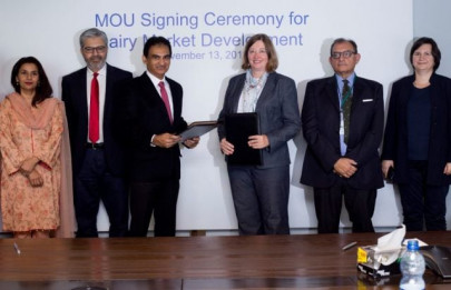 engro foods limited international finance corporation ink mou for dairy market development