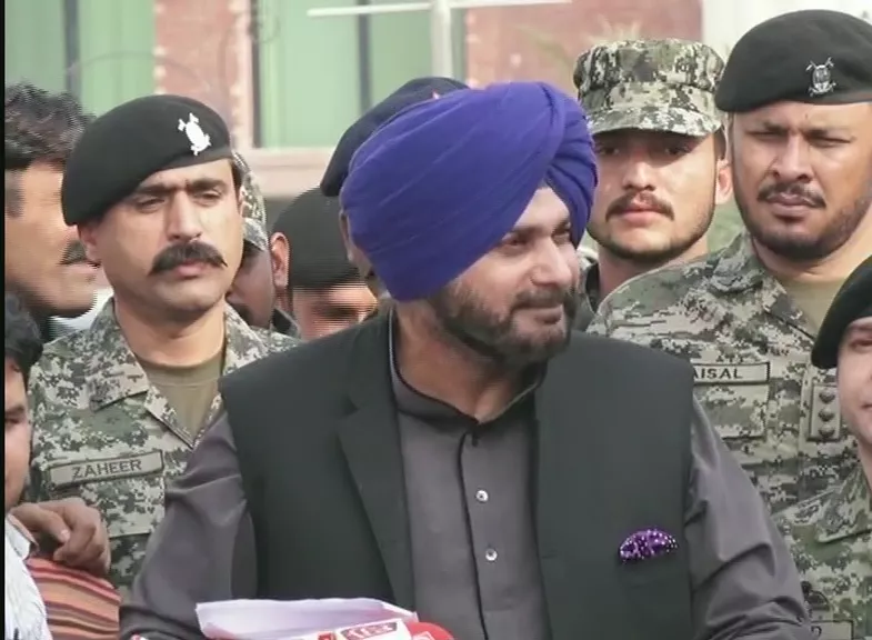 sidhu at wagah border express sidhu at wagah border express