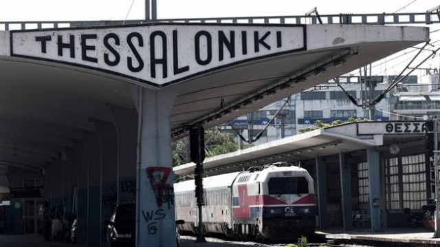 train in greece photo afp train in greece photo afp
