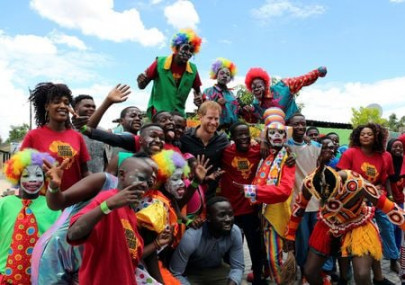 prince harry joins the circus in zambian youth project prince harry joins the circus in zambian youth project