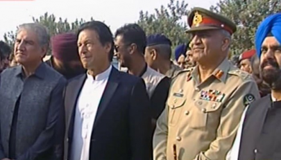 pm imran lays foundation stone of kartarpur corridor pm imran lays foundation stone of kartarpur corridor