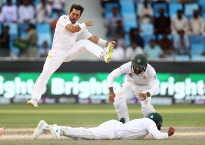 yasir shah makes impressive gain in latest icc rankings